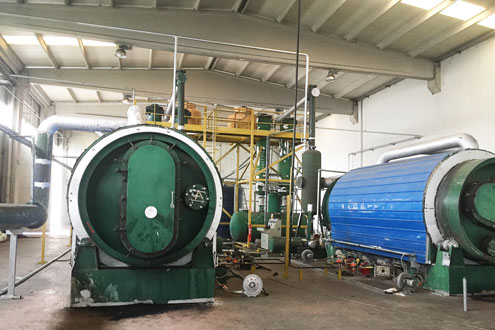 Beston Pyrolysis Plant in Turkey